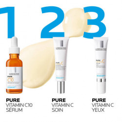 LA ROCHE-POSAY  PURE VITAMIN C LÉGÈRE Crème à la vitamine C 40ml