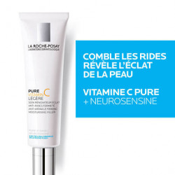 LA ROCHE-POSAY  PURE VITAMIN C LÉGÈRE Crème à la vitamine C 40ml