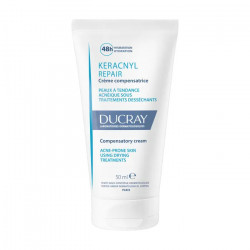 DUCRAY KERACNYL REPAIR Crème hydratante peaux à tendances acnéique tube 50ml