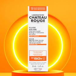 CHATEAU ROUGE FLUIDE SOLAIRE SPF 50+  soin unifiant anti-tache 50ml