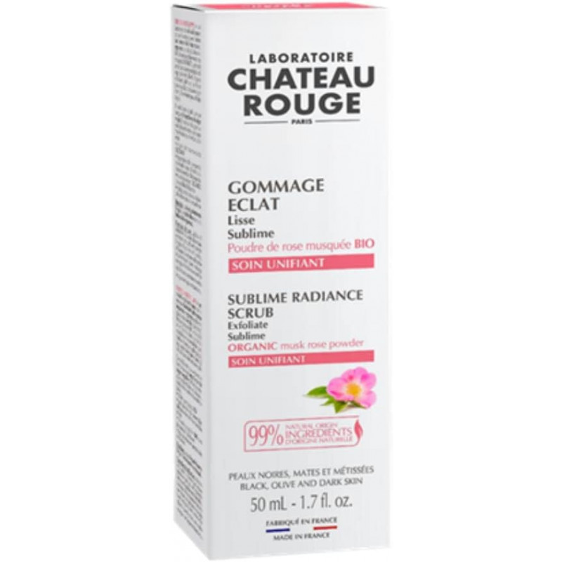 CHATEAU ROUGE  GOMMAGE DOUCEUR éclat visage 50ml