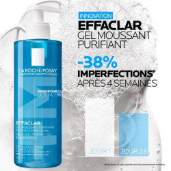 LA ROCHE-POSAY EFFACLAR Purifying foaming gel for oily skin 400ml