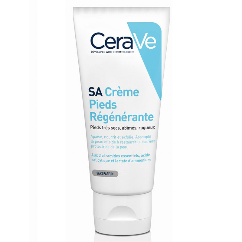 CERAVE Crème Pieds Régénérante à l Acide Salicylique 88ml