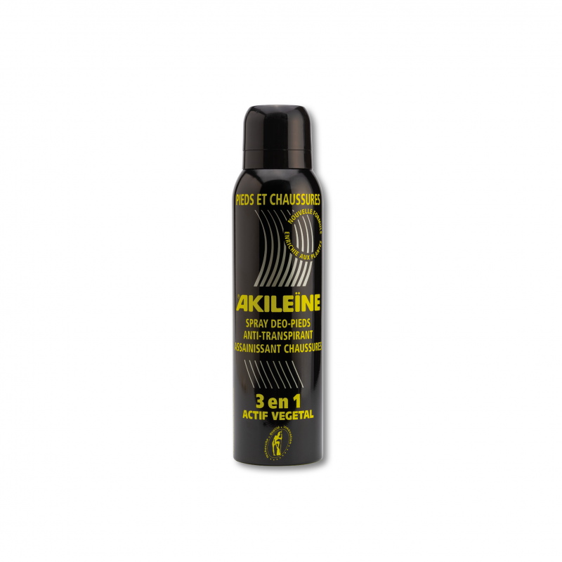 ASEPTA AKILEINE SPRAY BLACK 3 in 1 Foot & Shoe 150ml