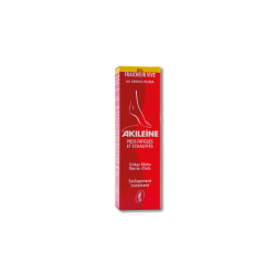 ASEPTA AKILEINE GEL FRAICHEUR VIVE pieds fatigués et échauffés 125ml