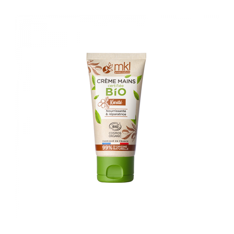 MKL CERTIFIED ORGANIC HAND CREAM - KARITÉ for dry hands 50ml