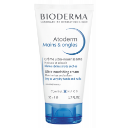 BIODERMA ATODERM Mains & ongles Crème ultra-nourrissante peaux sensibles sèches à très sèches 50ml