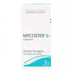 PIERRE FABRE Mycoster 8% film-forming solution 3 ml bottle