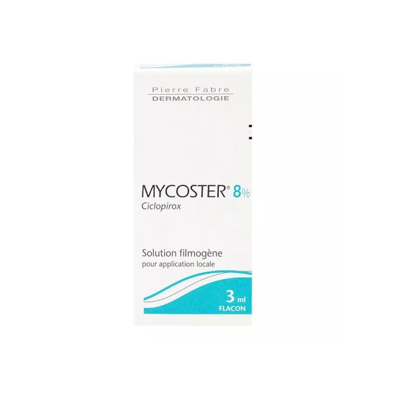 PIERRE FABRE Mycoster 8% film-forming solution 3 ml bottle