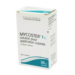 PIERRE FABRE Mycoster 1%, solution cutanée Flacon vaporisateur 30 ml