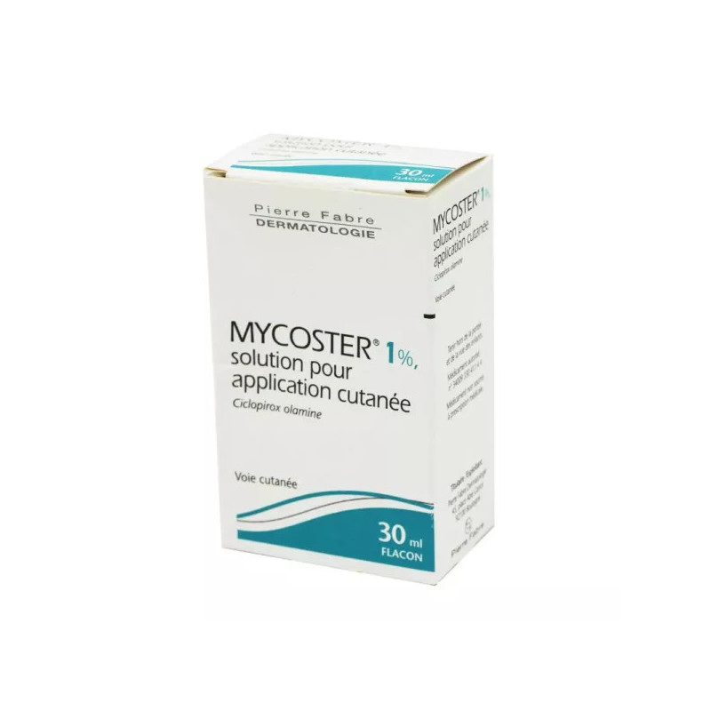 PIERRE FABRE Mycoster 1%, solution cutanée Flacon vaporisateur 30 ml