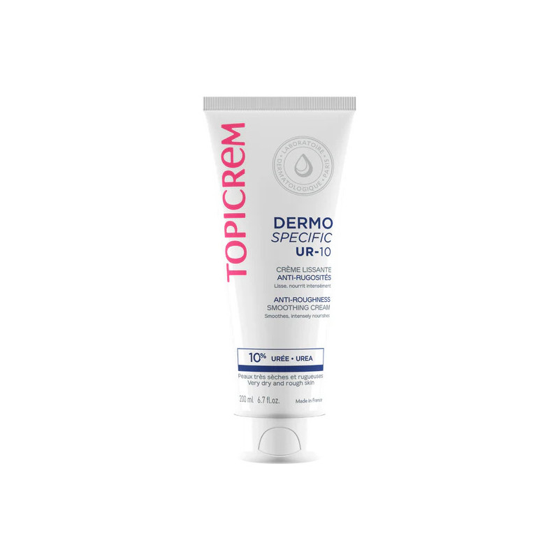 TOPICREM UR-10 Smoothing cream for rough or scaly skin Tube 200ml